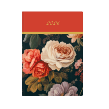 Kalendart Naptár Kft. TopTimer Határidőnapló 2026, J022 B6 (Napi beoszt.) ROKOKÓ határidőnapló