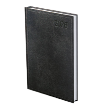 Kalendart Naptár Kft. TopTimer Határidőnapló 2026, T011 B5 (Heti beoszt.) FEKETE határidőnapló