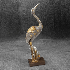  Kali gém figura Ezüst/arany 10x6x36 cm dekoráció