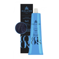  Kallos Colors Krém Hajfesték 1C kékesfekete hajfesték, színező