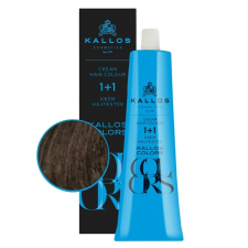 Kallos Hajfesték 1+1 60ml 4N - Középbarna hajfesték, színező