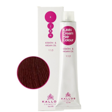 Kallos KJMN hajfesték 100ml 5.62 - Világos Barna Vörös Violett hajfesték, színező