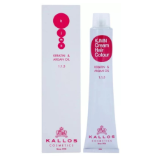 Kallos KJMN Keratin&Argán olajos Krémhajfesték 7.32 100 ml (Fahéj) hajfesték, színező