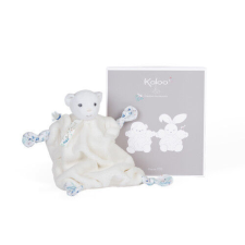 Kaloo K969977 PLUME - Csücsköző kendő Maci IVORY - 20CM bébiplüss