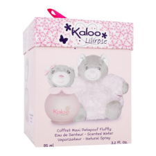 Kaloo Lilirose ajándékcsomagok testpermet 95 ml + plüssjáték gyermekeknek kozmetikai ajándékcsomag