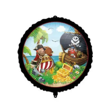  Kalóz Island fólia lufi 46 cm party kellék