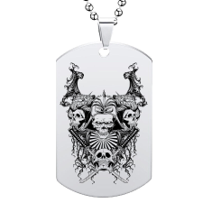  Kalóz Koponya medál lánccal nyaklánc