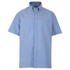  KAM férfi ing KBS 663A rövid ujjú, túlméretezett férfi ing, 7XL Jeans férfi ing