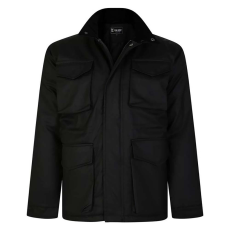  KAM kabát férfi KBS KV127 plus size, Fekete 2XL