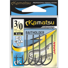 Kamatsu kamatsu baitholder 7/0 black nickel ringed horog