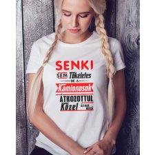  Kamionos női póló - Kamion feliratos pólók női póló