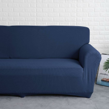 Kanapé Huzat (enyhén vízlep., 3 személyes, sötétkék) lakástextília