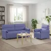  Kanapé Szett 2 db Farmerkék Szövet