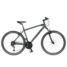 KANDS Crossline 1100 Férfi kerékpár 28'' 24 fokozat Alumínium, Grafit -  19 coll - 168-185 cm magasság cross trekking kerékpár