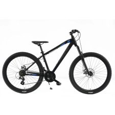 KANDS Mercury MTB kerékpár 28 21 fokozat Alumínium,  Fekete/Kék 18 coll - 166-180 cm magasság mtb kerékpár