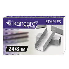 Kangaro Tűzőkapocs KANGARO 24/8 1000/dob gemkapocs, tűzőkapocs