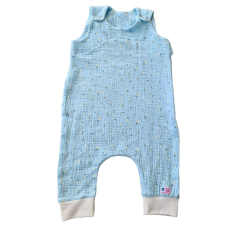  Kánikula tipegő hálózsák, 0.5 TOG, virág, világoskék hálózsák, pizsama