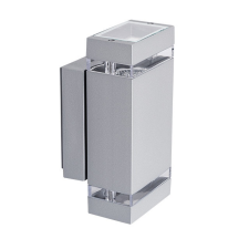 KANLUX 22442 ZEW EL szürke kültéri oldalfali lámpa JDR IP44 2x35W kültéri világítás