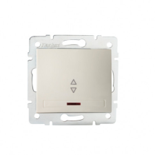 KANLUX 24786 DOMO 01-1140-203 jelzőfényesalternatív kapcsoló krém villanyszerelés