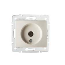 KANLUX 24801 DOMO 01-1290-003 antennacsatlakozó TV aljzat átmenő krém villanyszerelés