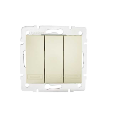 KANLUX 24958 DOMO 01-1090-230 Hármas csillárkapcsoló 10AX - 250V~ villanyszerelés