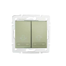 KANLUX 25039 DOMO 01-1310-250 Redőny-nyomókapcsoló 10AX - 250V~ redőny
