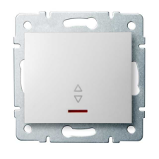 KANLUX 25081 LOGI 02-1140-102 Jelzőfényes alternatív kapcsoló 10AX - 250V~ villanyszerelés