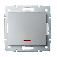 KANLUX 25190 LOGI 02-1030-143 Csengő nyomókapcsoló 10AX - 250V~ villanyszerelés