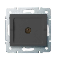 KANLUX 25274 LOGI 02-1290-041 Antenna csatlakozó TV aljzat, átmenő villanyszerelés