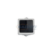 KANLUX 25351 TEKNO 05-1010-143 Csillárkapcsoló, fekete, IP54, 250V villanyszerelés