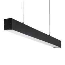 KANLUX 27414 ALIN 4LED 1X120-B Lámpatest T8 fénycsövekhez, IP20, 1230 mm, fekete világítás