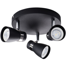KANLUX ENALI 3xGU10 fekete Kanlux mennyezeti lámpatest világítás