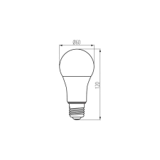 KANLUX IQ-LEDDIM LED izzó E27 13,6W 1521lm 2700K A60 33726 izzó