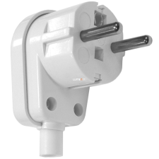 Kanlux Kft. Lengő dugvilla alsó kivezetéssel, földelt villanyszerelés