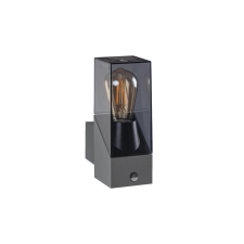 KANLUX Kültéri kerti lámpa fali lámpa mozgásérzékelő LAVEN E27 IP44 grafit KANLUX kültéri világítás