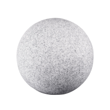 KANLUX Lampa Ogrodowa Zewnętrzna Wbijana STONO KAMIENNA KULA E27 IP65 39cm Szara KANLUX kültéri világítás