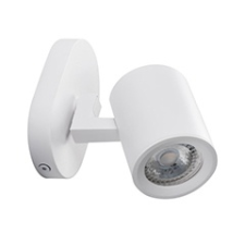 KANLUX LAURIN EL-1O fali lámpatest (GU10 izzóhoz) fehér világítás