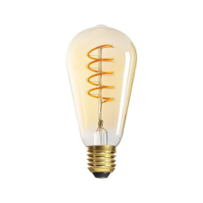 KANLUX LED lámpa , égő , izzószálas hatás , filament , Edison , E27 foglalat , 4 Watt , meleg... izzó