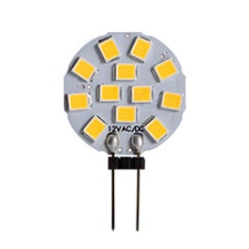 KANLUX LED lámpa G4 (1.2W/120°) Tárcsa - természetes fehér izzó