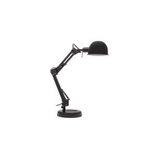 KANLUX Pixa asztali lámpa kapcsolóval, E14 izzóhoz, fekete világítás