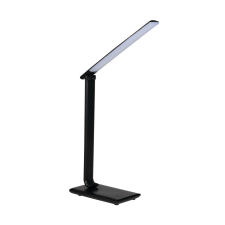 KANLUX Preda fekete LED asztali lámpa (KAN-35780) LED 1 izzós IP20 világítás