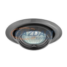 KANLUX süllyesztett spot lámpatest, Gx5,3, MR16, 12V, 50W, billenthető, IP20, acéllemez ház világítás