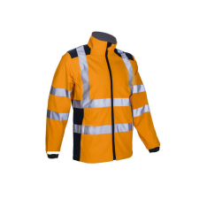 KANPA HI-VÍZ NARANCS SOFTSHELL DZSEKI_2XL láthatósági ruházat