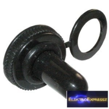  Kapcsolóra vízmentes sapka Szín: fekete villanyszerelés