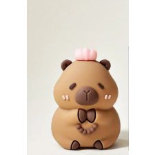  Kapibara virággal tortadísz,figura sütés és főzés