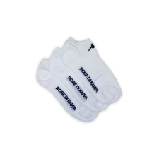 Kappa unisex mercerizált titokzokni - 3 pár/csomag - pamut titokzokni - fehér - 39-41 férfi zokni