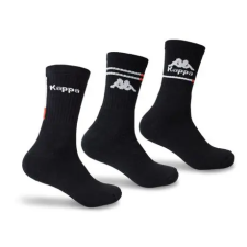  Kappa zokni 3 pár 39-42 fekete 3113MYW-XGX-39 női zokni