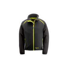 Kapriol EVO Soft Shell dzseki fekete/citrom XL férfi kabát, dzseki