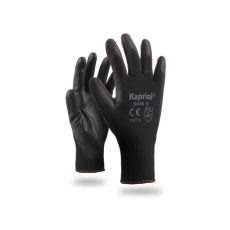 KAPRIOL Skin védőkesztyű, fekete, méret: 10