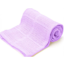 KAPTAN Cotton cellular blanket 230 × 260cm, purple (05-06-0058-12-103-030) lakástextília